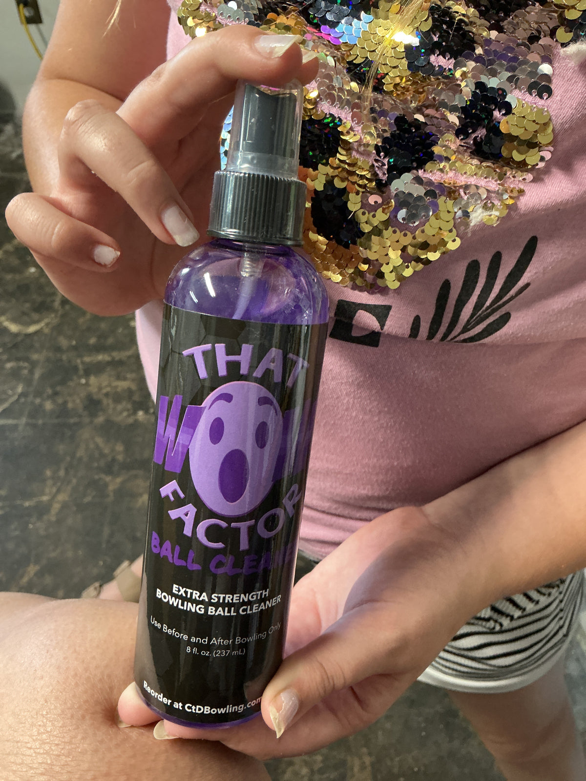That wow factor ball cleaner 8 ounces