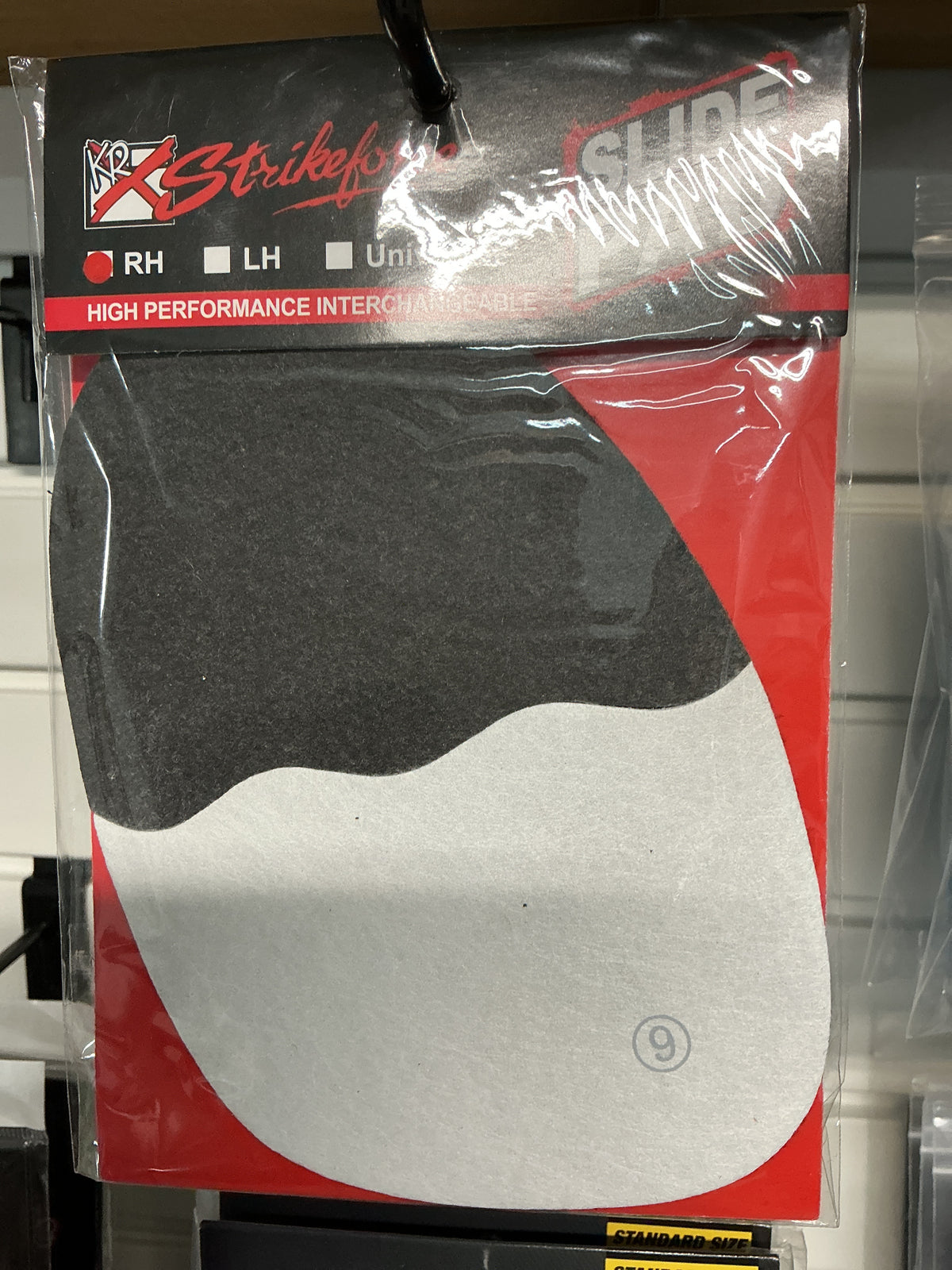 Strike force slide pad right hand bowler left shoe sole #9