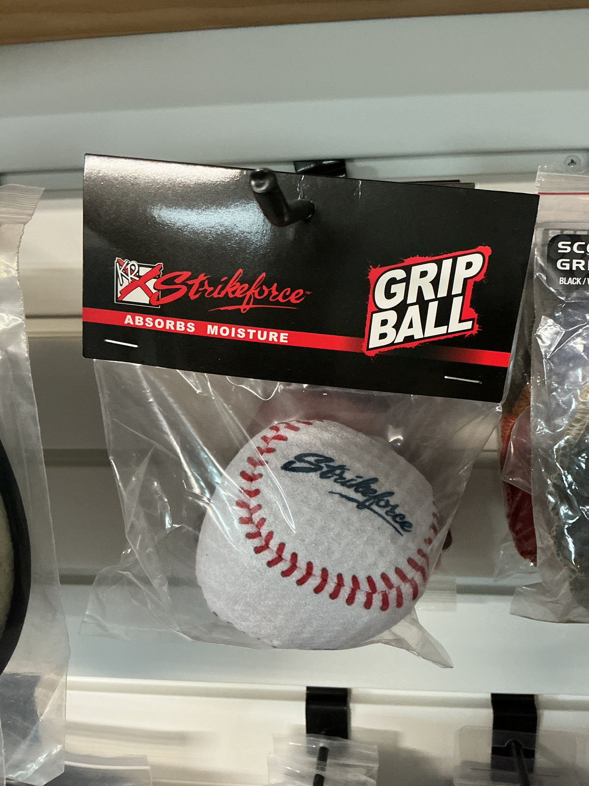 Strike force grip ball