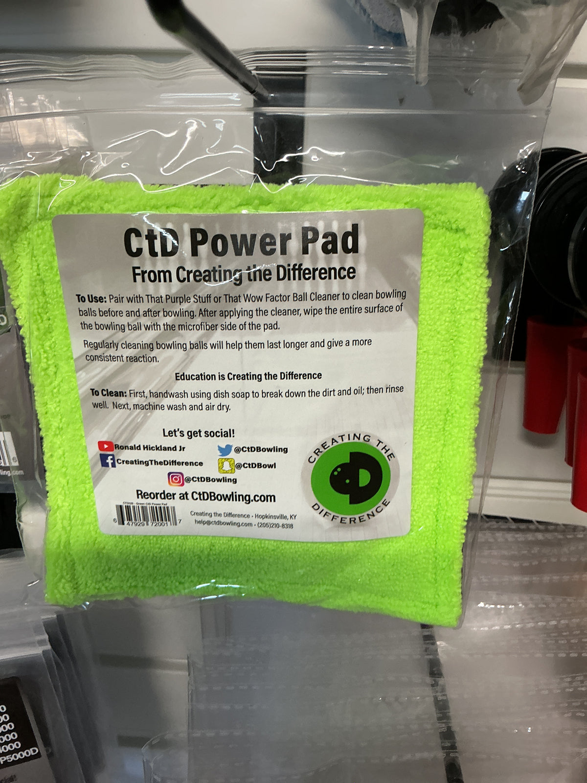 CTD power pad