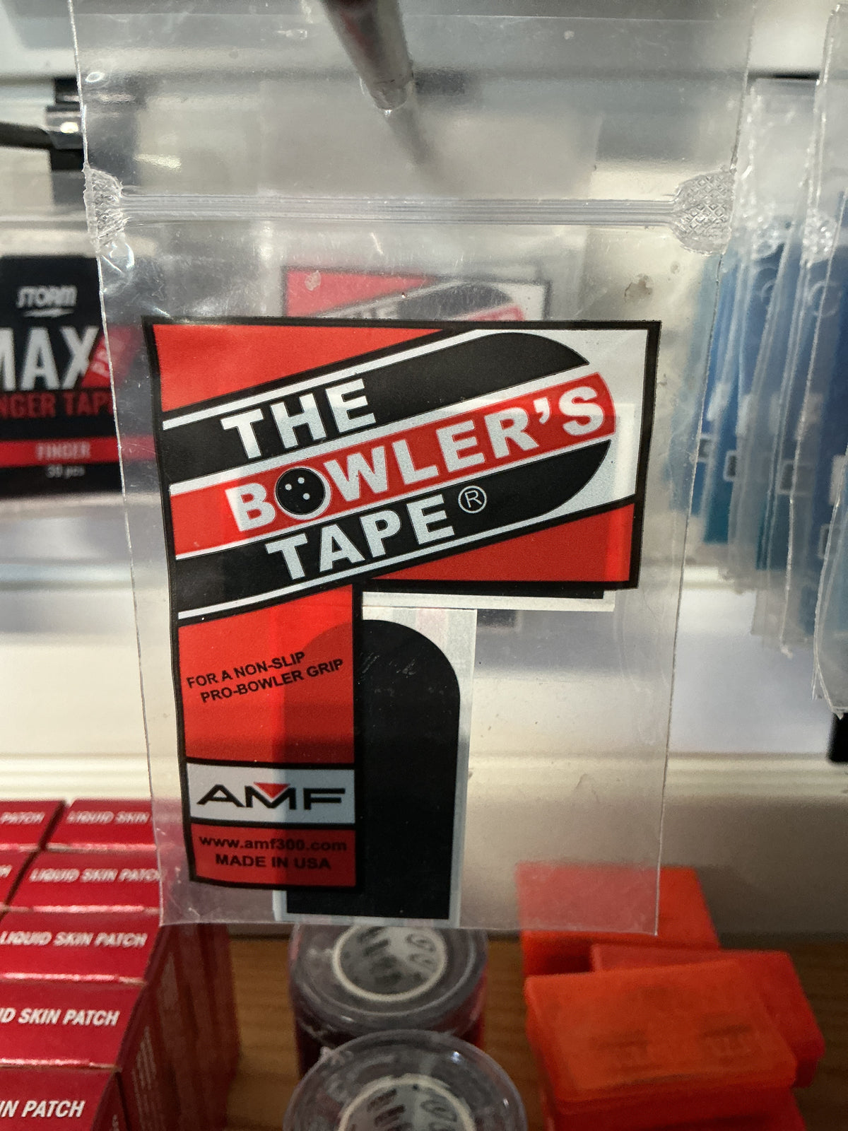 The bowlers tape