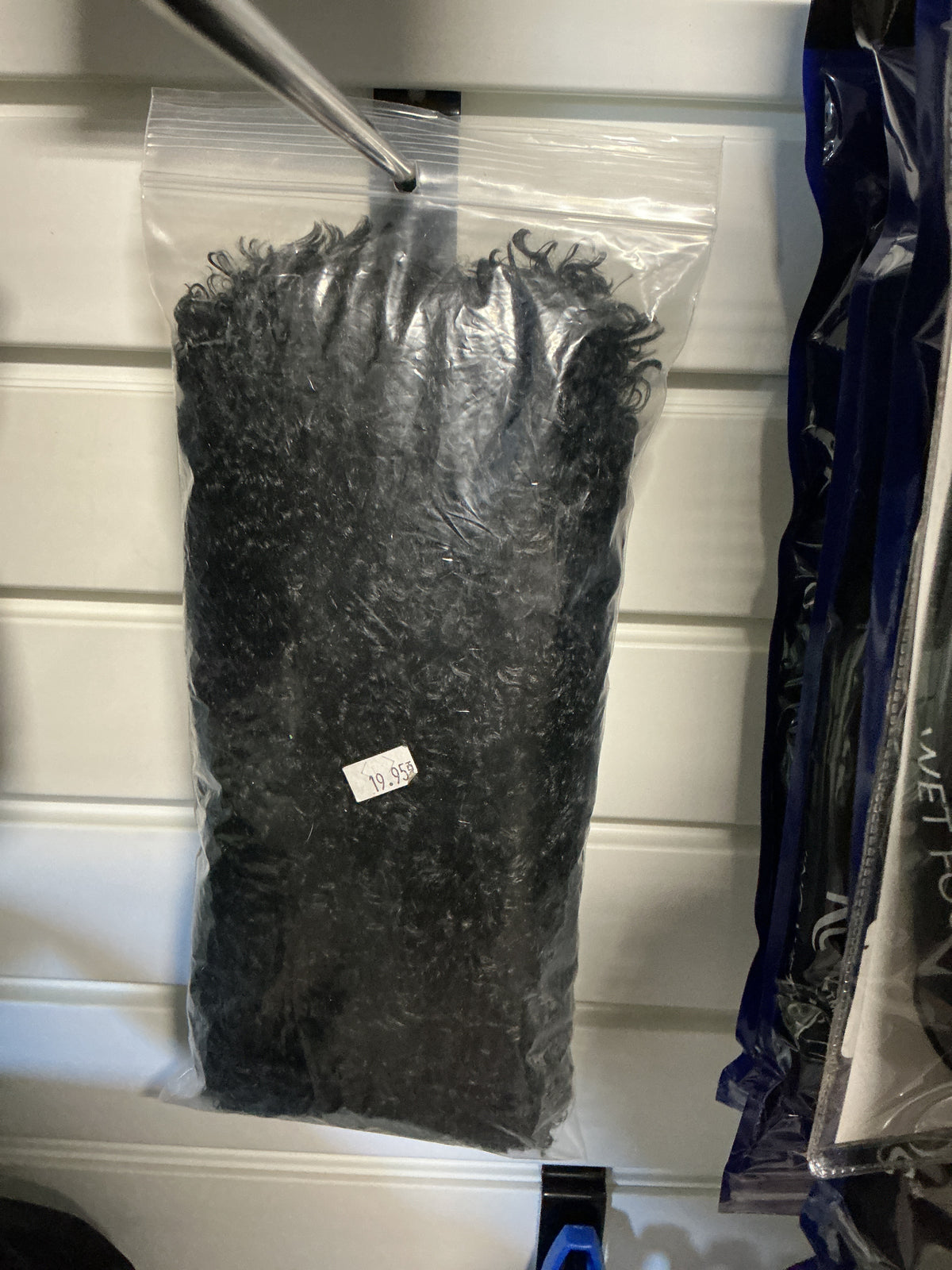 Shoe Cover, black fuzzy