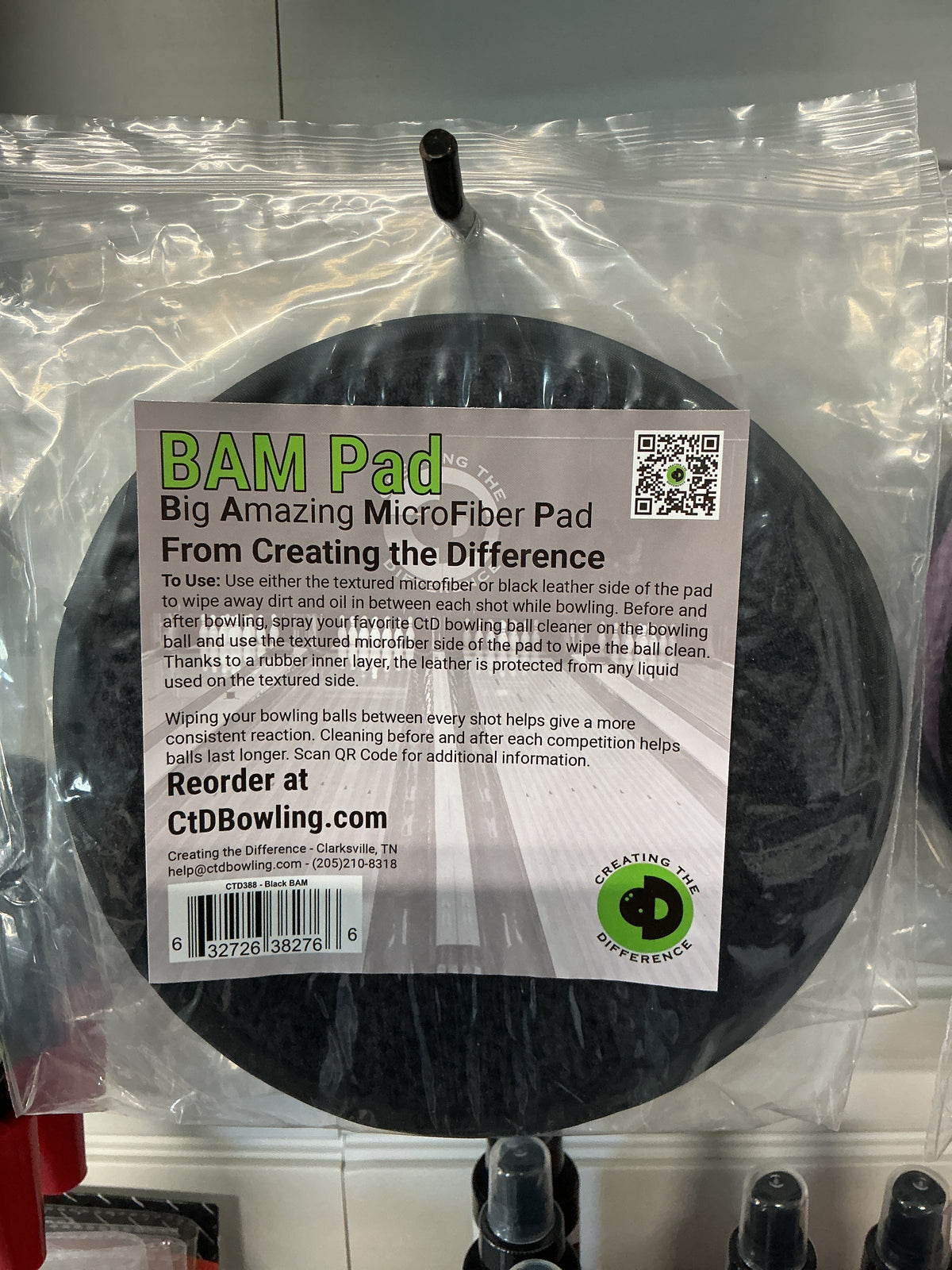 Black BAM pad