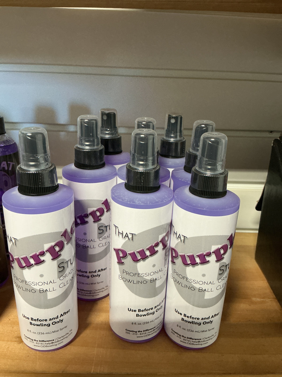 That purple stuff ball cleaner, 8 ounces