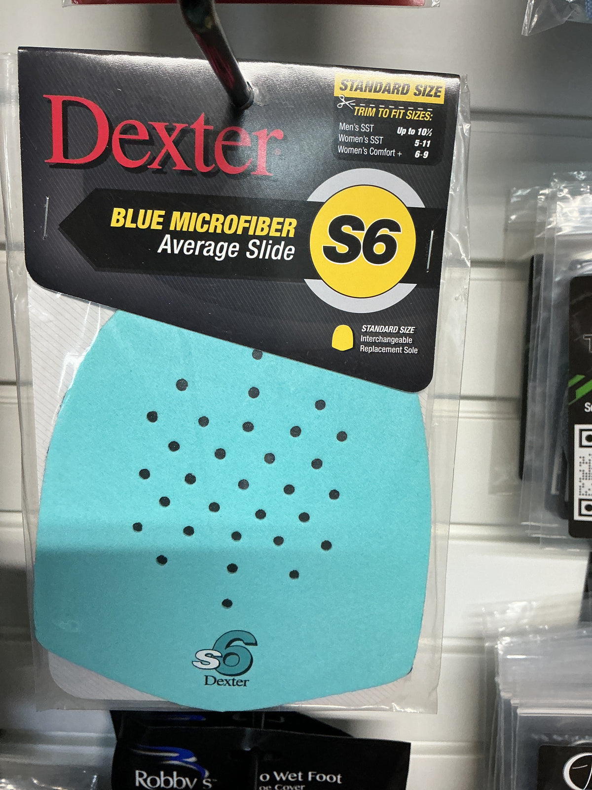 Dexter S6 Blue Microfiber Average Slide