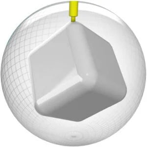 Storm Clear Teal Bowling Ball